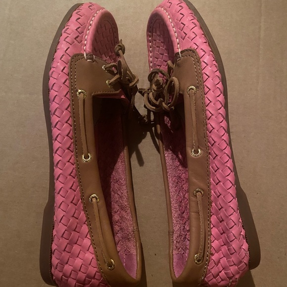 Pink sperry top sliders - Picture 2 of 4